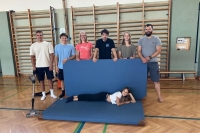 Mattenreinigung beim ATV-Wieselburg