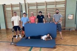 Mattenreinigung beim ATV-Wieselburg
